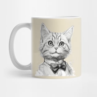 smart cat Mug